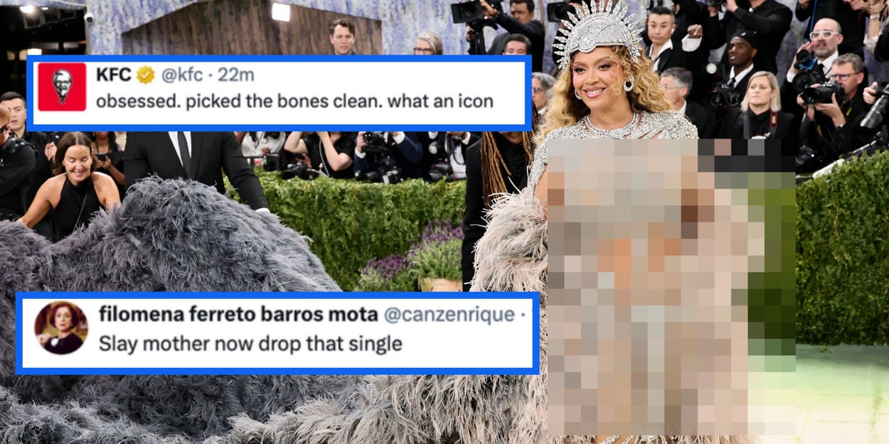 Beyoncé Stuns At Met Gala With Skeletal Goddess Look