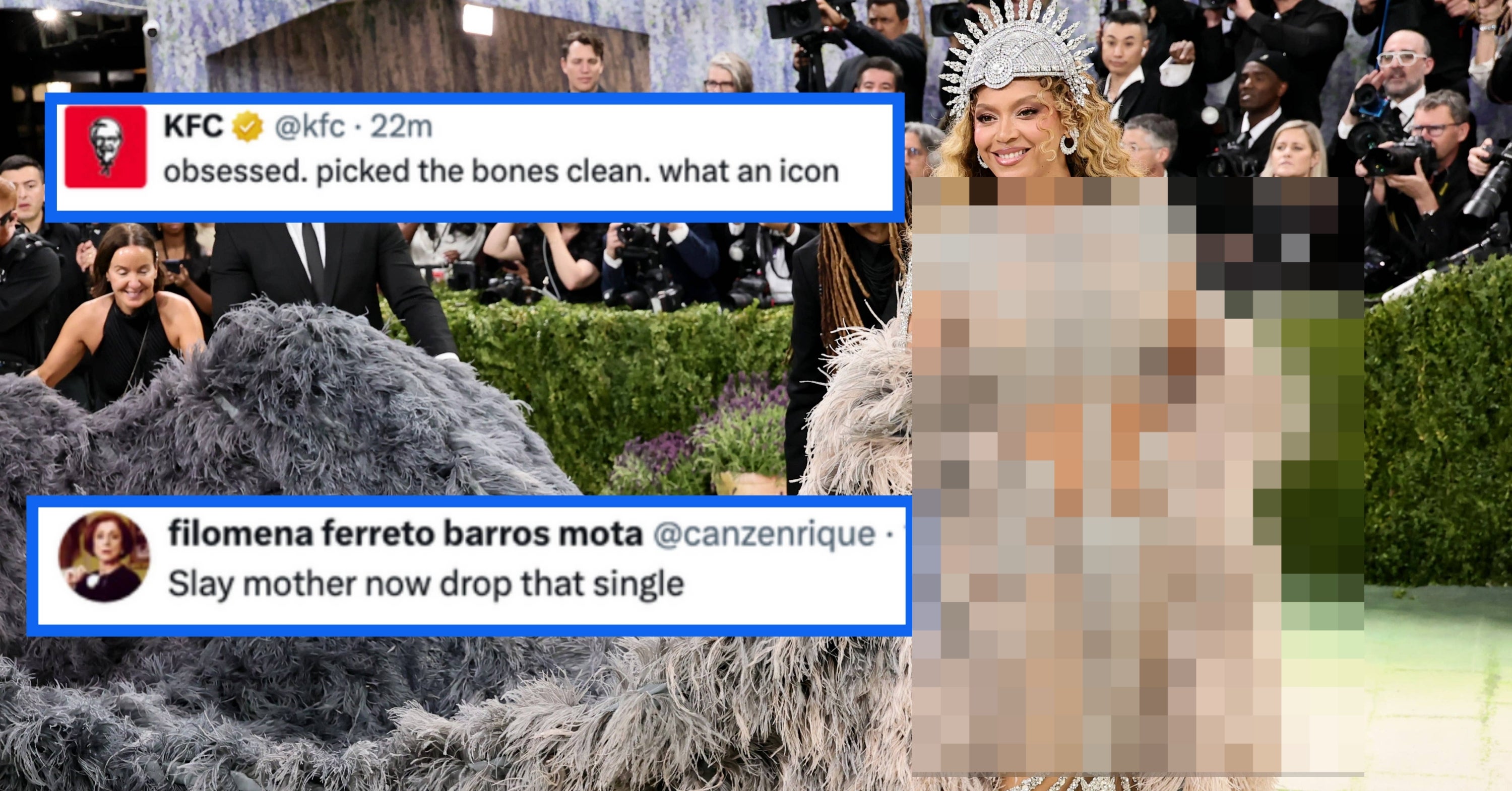 Beyoncé Wore A Jaw-Dropping Skeletal Goddess Look To The 2026 Met Gala, And Everyone's Saying The Same Thing