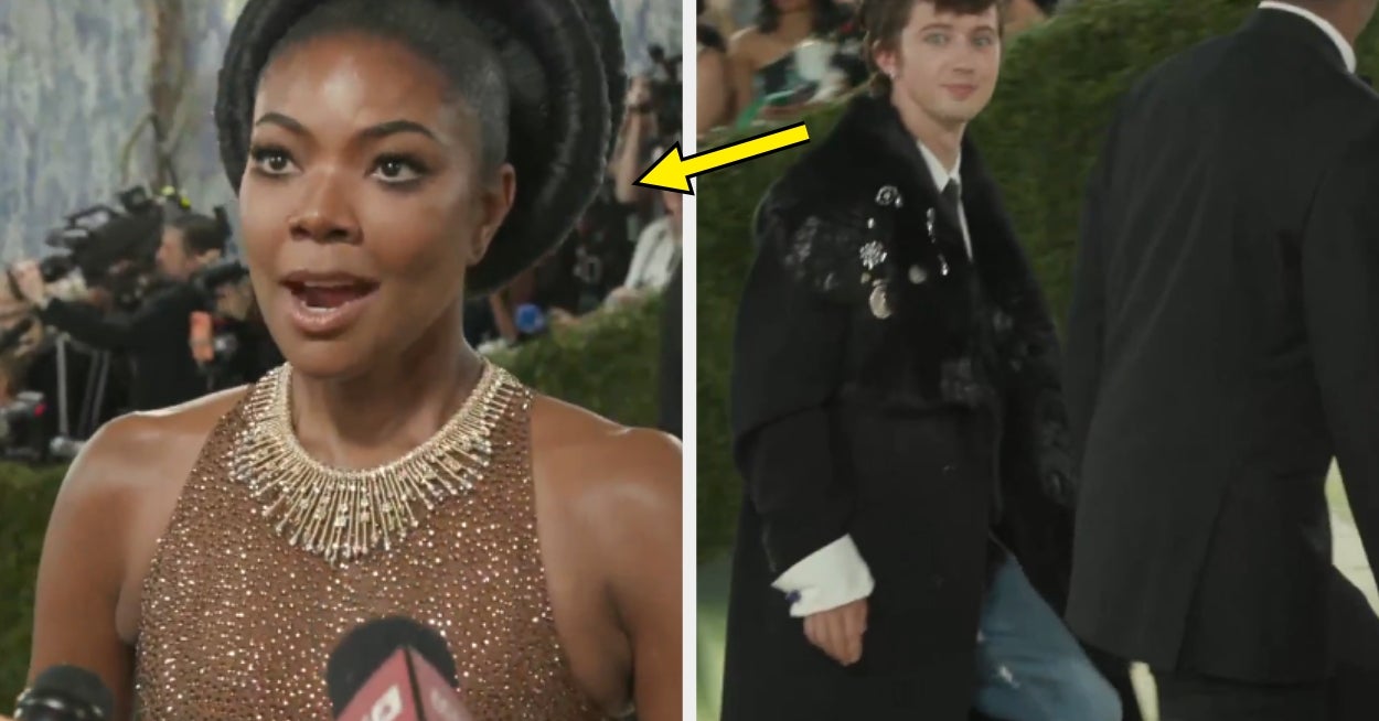 Gabrielle Union's Face Said It All When Her Met Gala Interview Was Interrupted For Troye Sivan