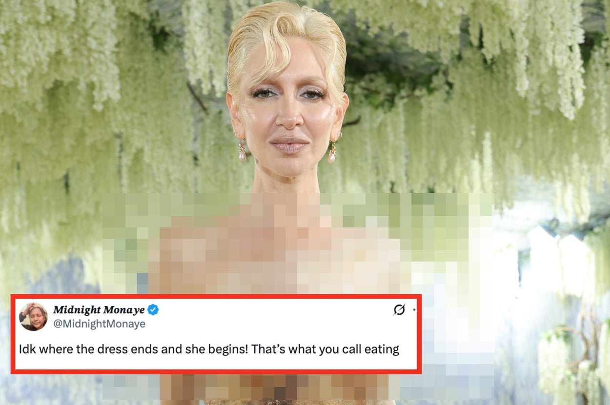 "Now This Is Art!!": A Met Gala Attendee Rocked A Sculpted Naked Dress That You Have To See For Yourself