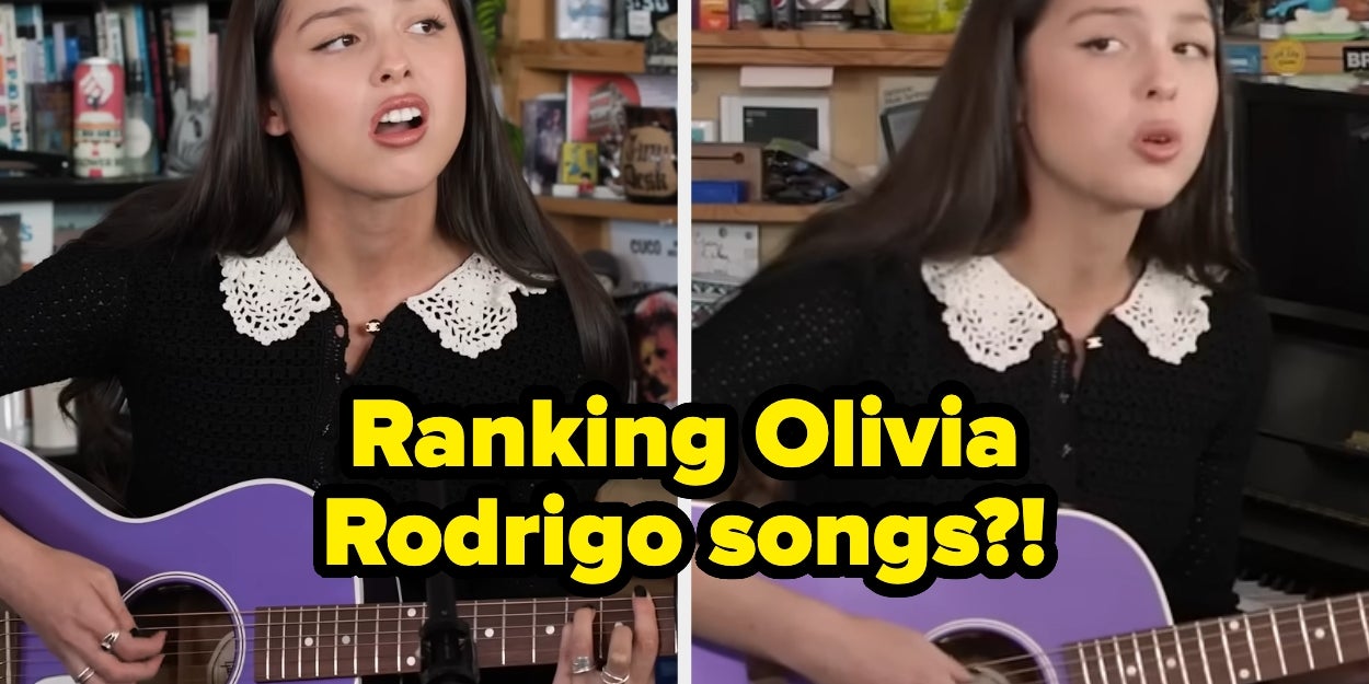 I Listened To And Ranked Every Olivia Rodrigo Song