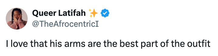 Tweet oleh Queer Latifah berbunyi: 