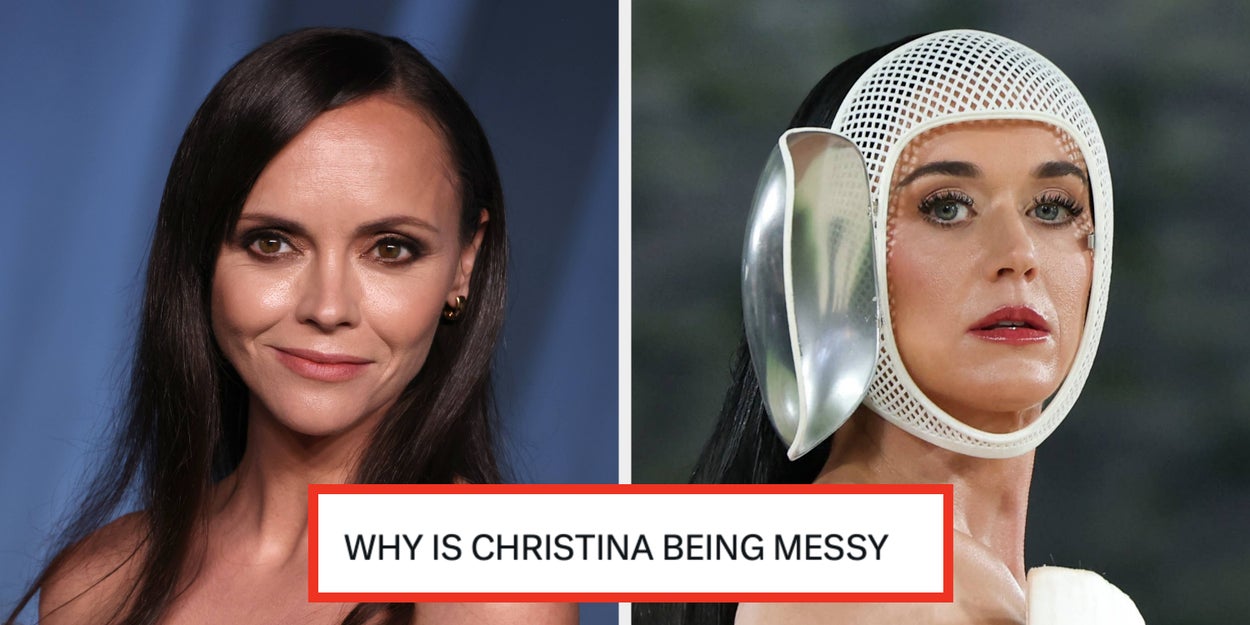 Christina Ricci Shades Katy Perry, Connor Storrie At Met Gala