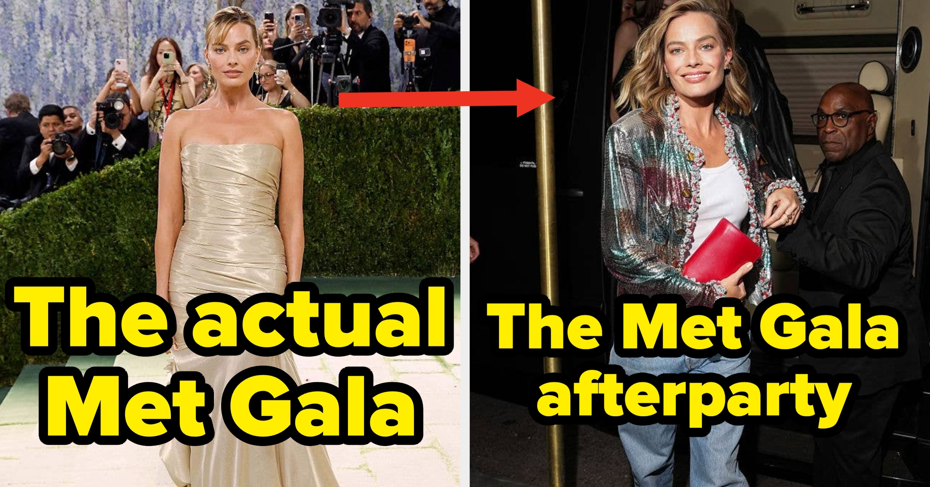 What 33 Celebrities Wore At The Met Gala Vs. The Met Gala Afterparties