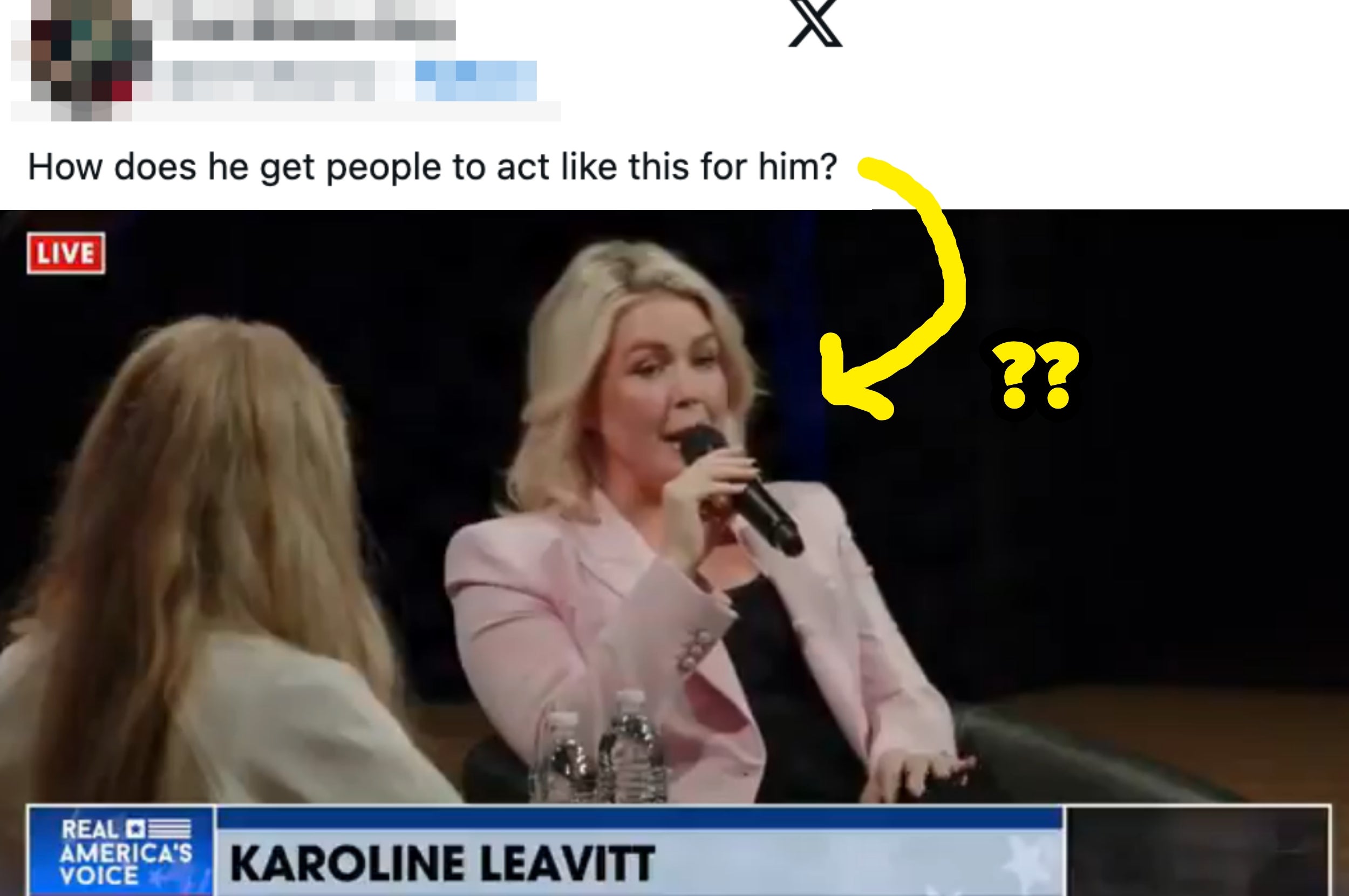 karoline leavitt and tweet