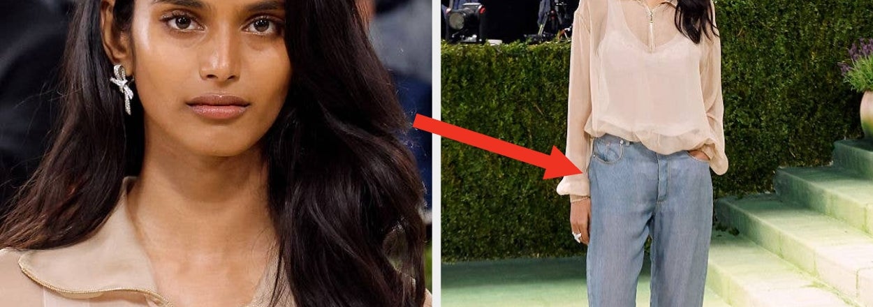 People Are Losing It Over This Model Wearing "Jeans" To The Met Gala, But There’s A Massive Plot Twist