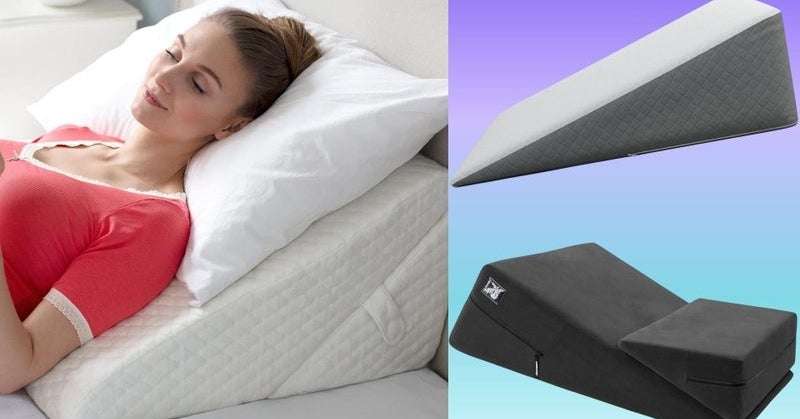 This Pillow Isn't Just For Sex. It Can Help You Sleep Better Too.