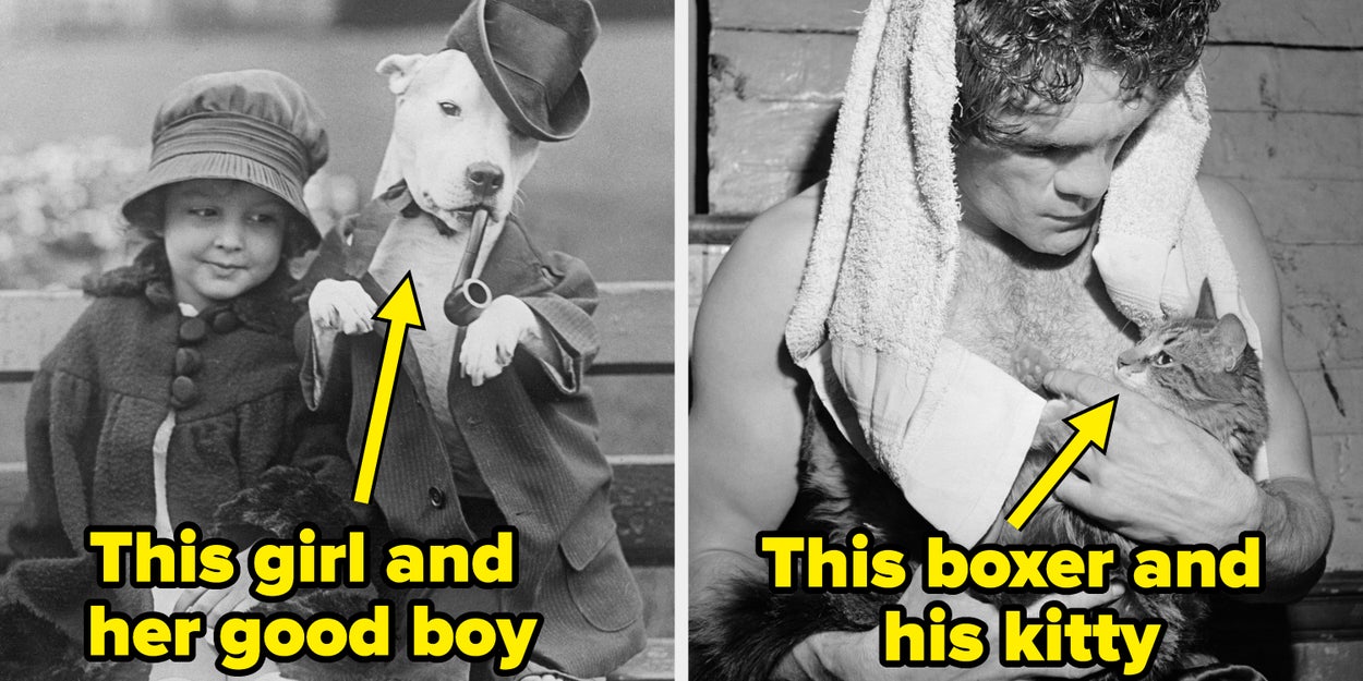34 Vintage Pet Photos That Will Make You Smile