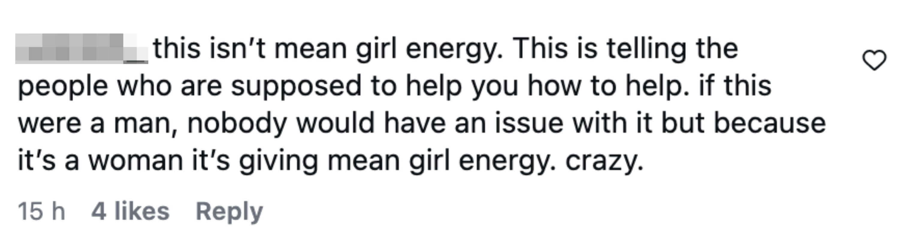 Comment discusses sex  bias, criticizing the treble  modular  successful  judging assertiveness successful  women versus men
