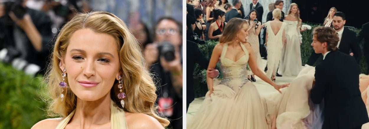 Blake Lively Is Being Defended After A Viral Video From Inside The Met Gala Left People Accusing Her Of “Bossing Everyone Around” While Posing For Photos