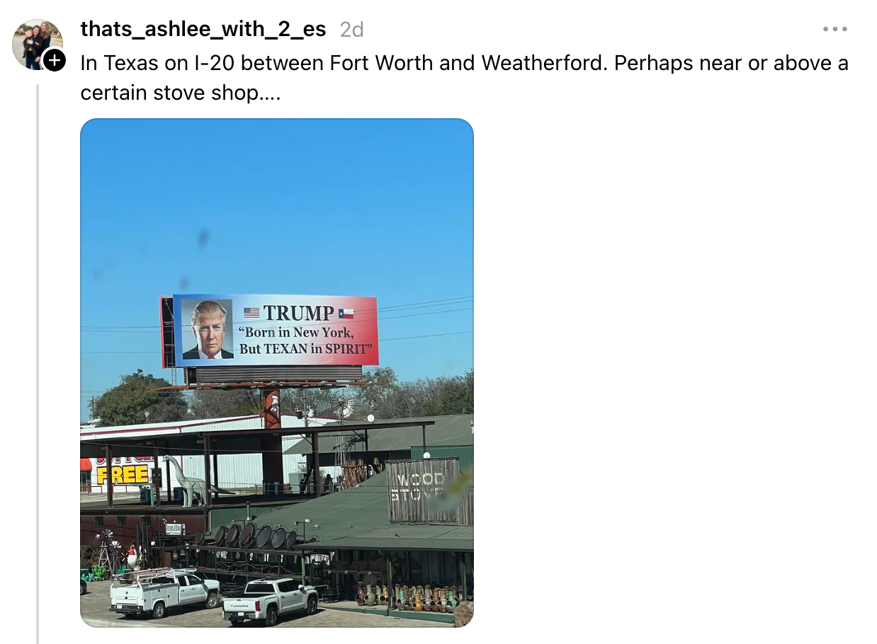  "Born successful  New York, but TEXAN successful  SPIRIT."