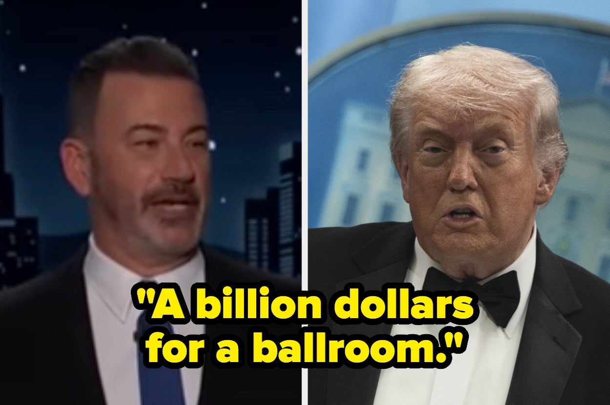 Jimmy Kimmel's Raunchy Trump Ballroom Joke Will Have Your Jaw On The FLOOR