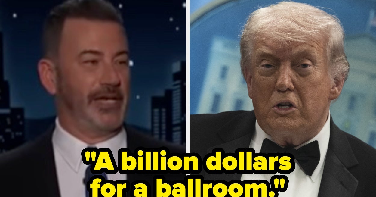 Jimmy Kimmel Made A Trump Ballroom Joke So Raunchy That You Might Just Be Left Blushing