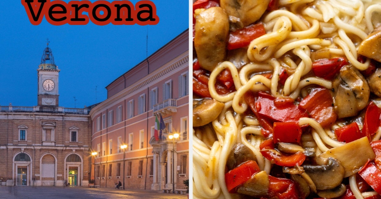Build A Pasta And We'll Give You A Niche Italian City To Visit!