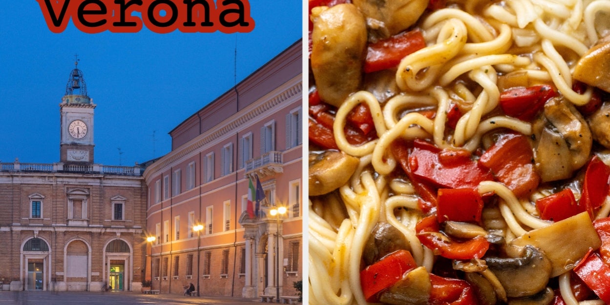 Build A Pasta And We'll Give You A Niche Italian City To Visit!