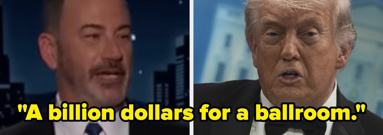 Jimmy Kimmel Made A Trump Ballroom Joke So Raunchy That You Might Just Be Left Blushing
