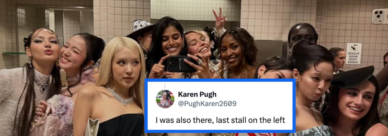 People Are Completely Baffled By This Year’s Viral Met Gala Bathroom Selfie