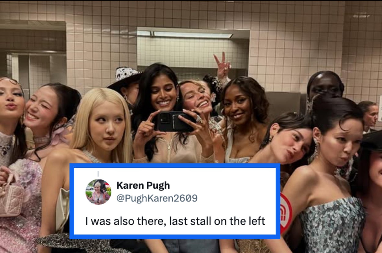 People Are Completely Baffled By This Year’s Viral Met Gala Bathroom Selfie