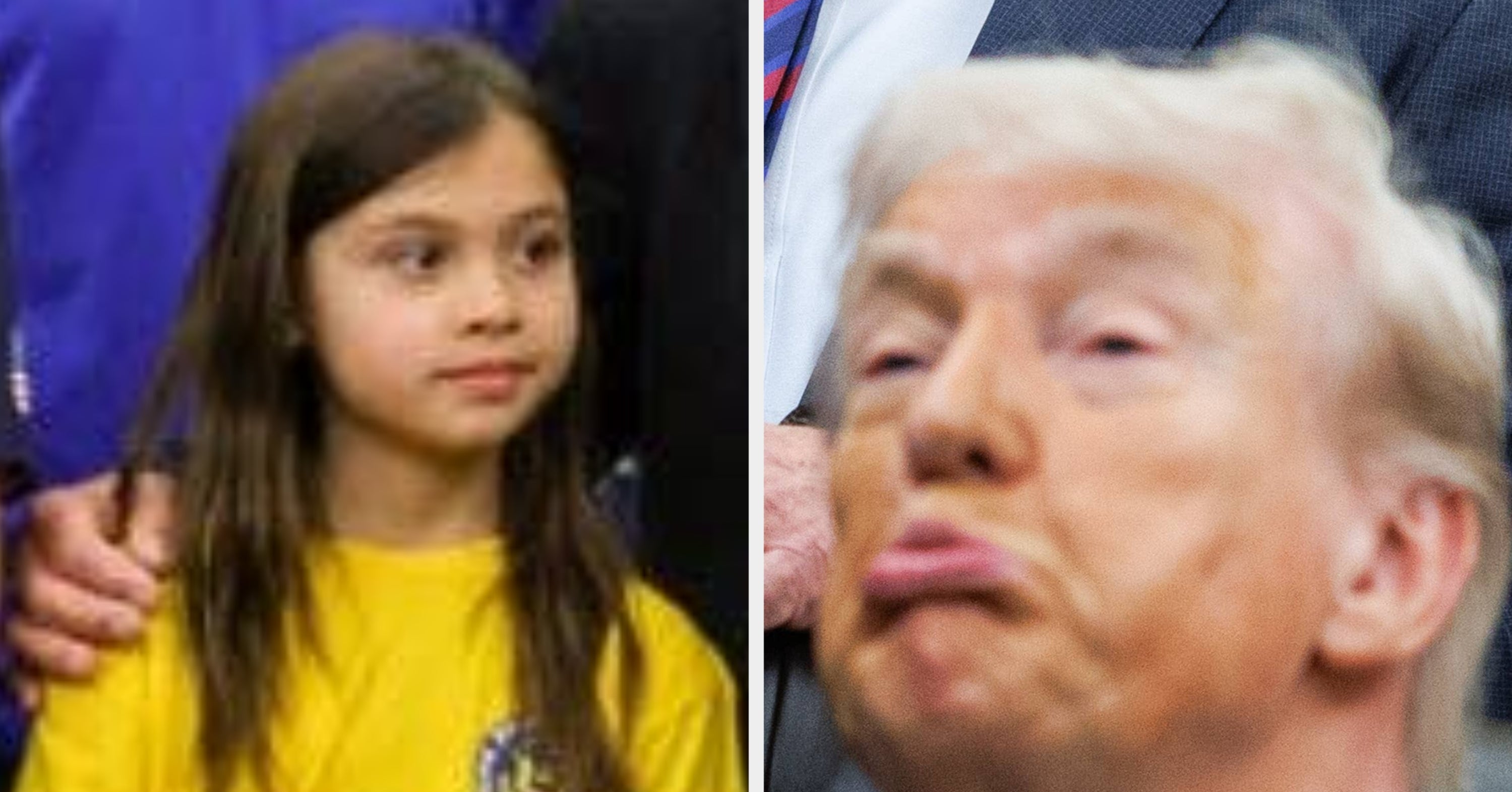 Donald Trump Tried And Failed At Joking With A Young Girl, And The Interaction Is Making People Cringe