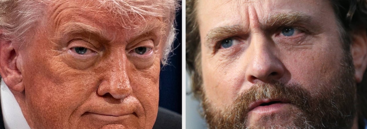"They Suck Up To Him": Zach Galifianakis Is Slamming Pro-Trump Podcasters For Their Inability To Make Jokes At His Expense