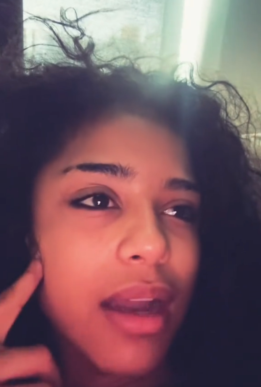 Tyla speaking successful  a video