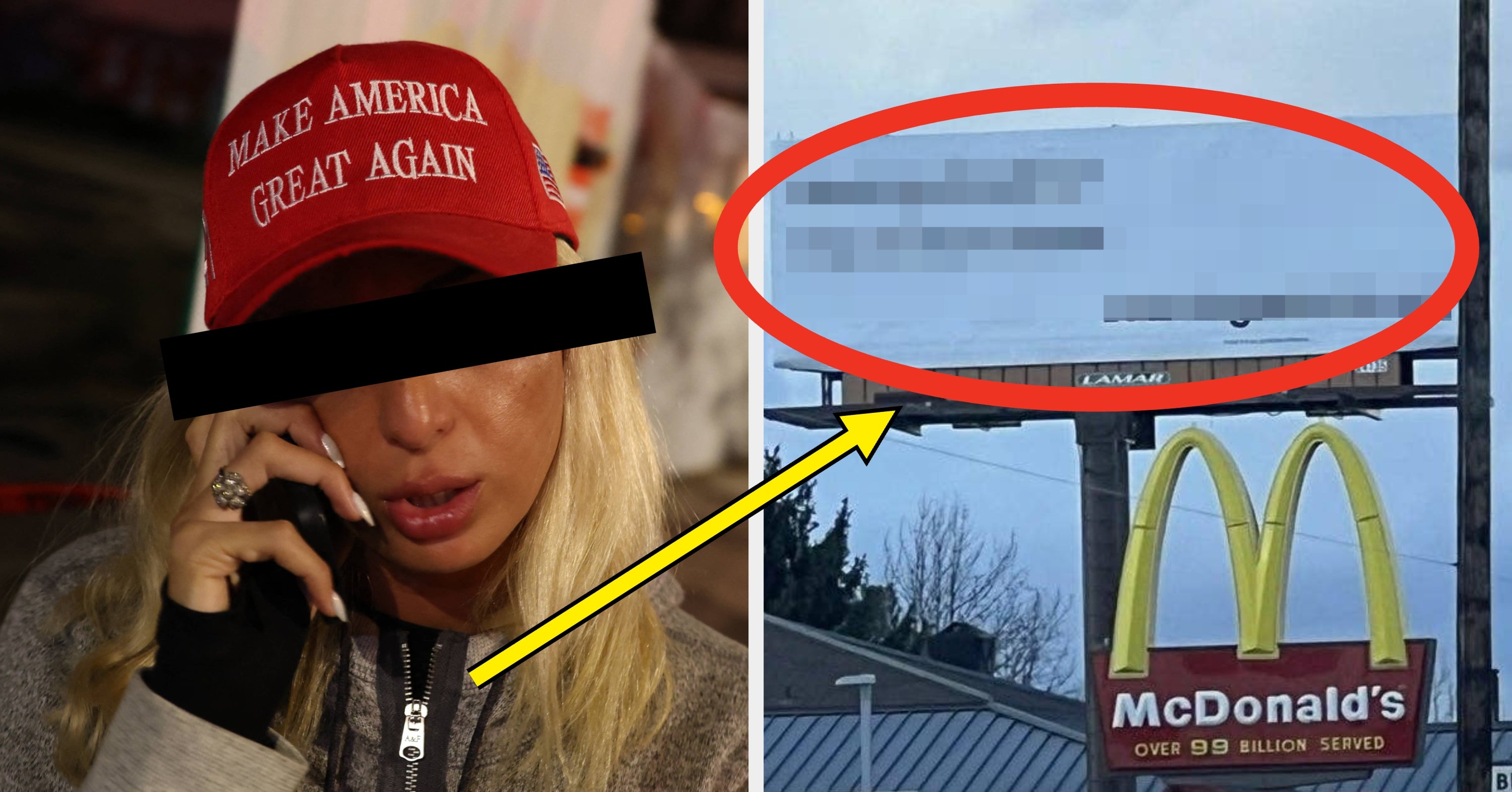 This Photo Of An Anti-Trump Billboard In A Very, Very Red Area Is Going Mega Viral