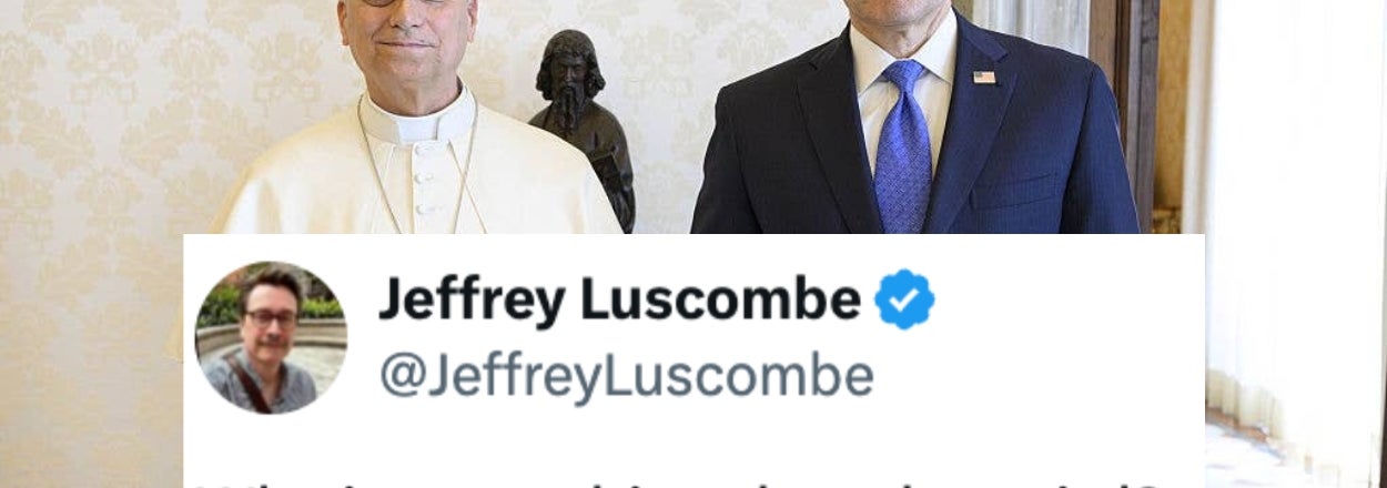 The Pope Had The Funniest Two-Word Response To Marco Rubio's Weird Gift
