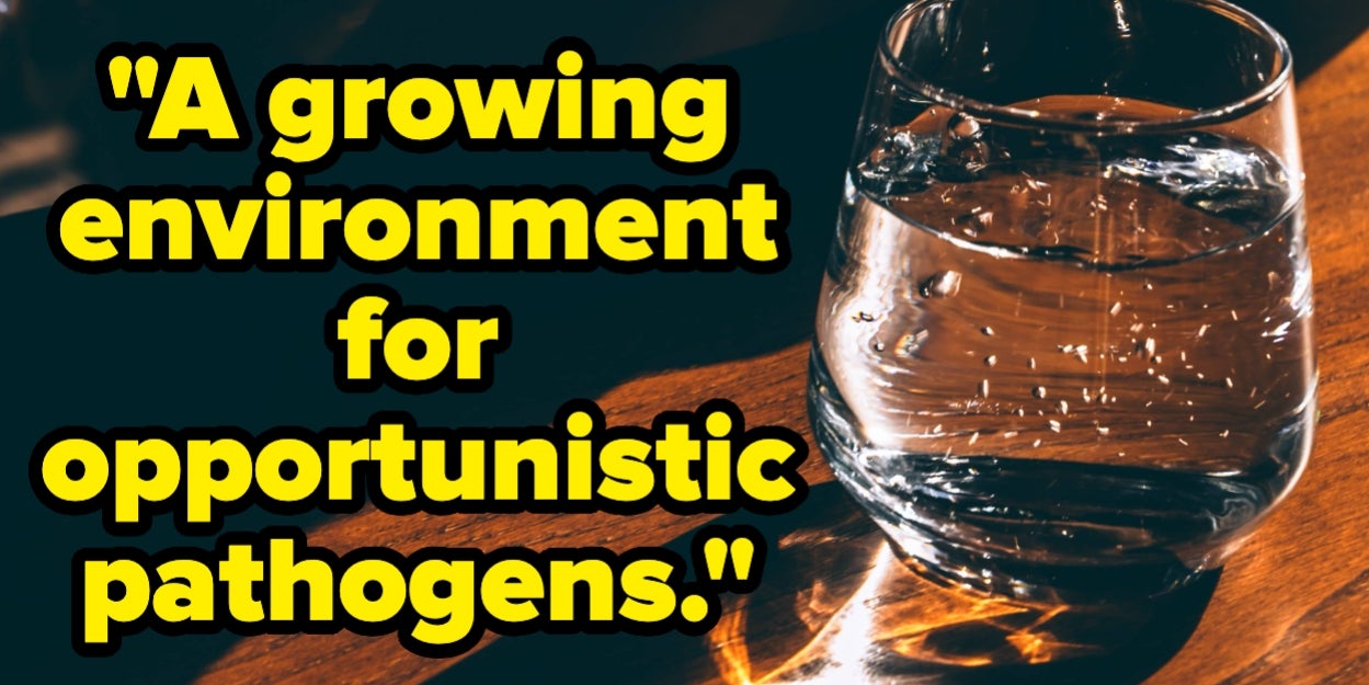 This Is Why It's Dangerous To Drink Day-Old Water