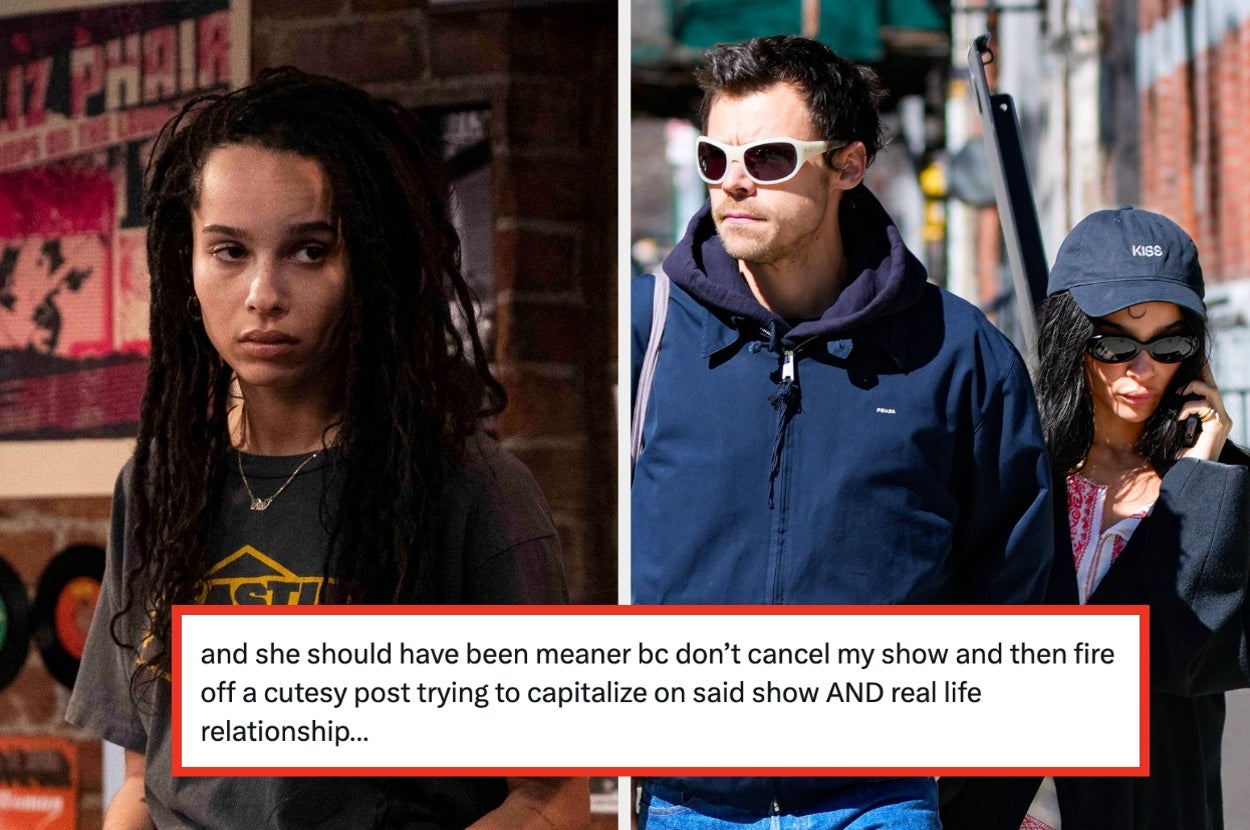 Zoë Kravitz Slammed Hulu For Making A “Tacky” Harry Styles Joke To Promote Her Canceled Show “High Fidelity” Amid Reports That They’re Engaged, And It’s So Messy