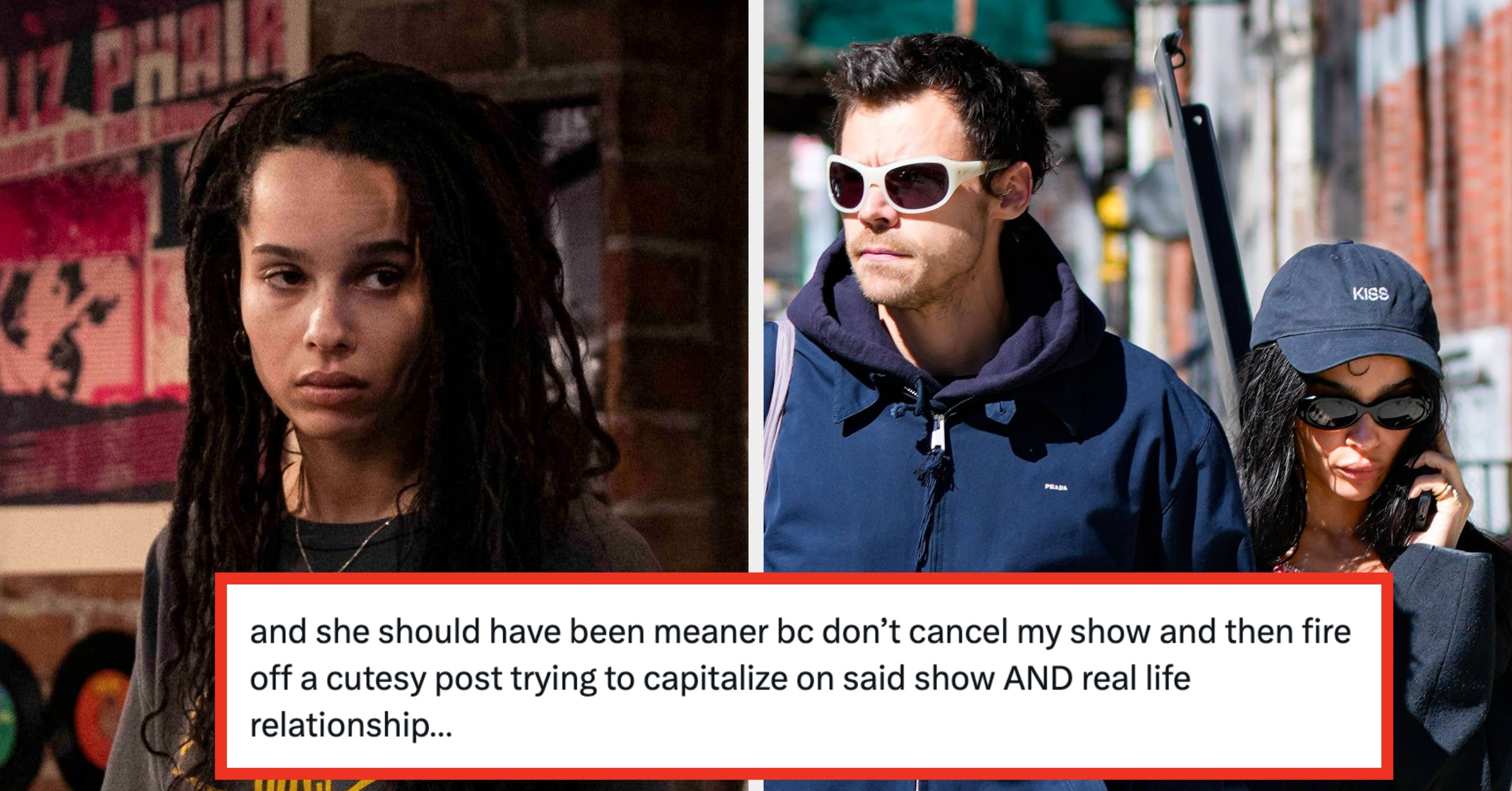 Zoë Kravitz Furious At Hulu’s Harry Styles Joke Promoting Her Scrapped Show ‘High Fidelity’