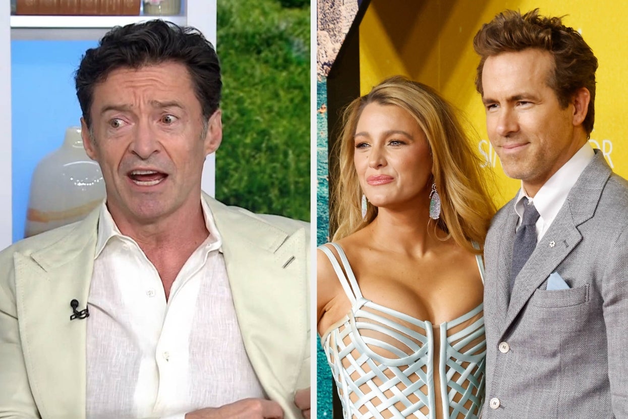 Breaking News Hugh Jackman Joked That He Asked For Ryan Reynolds’ Permission Before Helping Blake Lively Avoid An Awkward Wardrobe Malfunction At The Met Gala “I'm like, ‘Ryan, is this cool?... Are we good?’ He goes, ‘Go for it, brother.’”