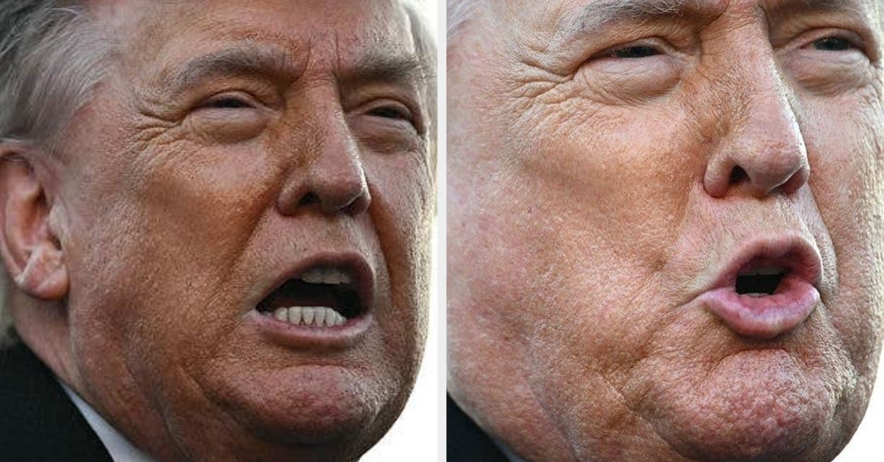 Donald Trump’s Exchange With A Female Journalist Is Going Viral Because Of What He May Have Said Under His Breath
