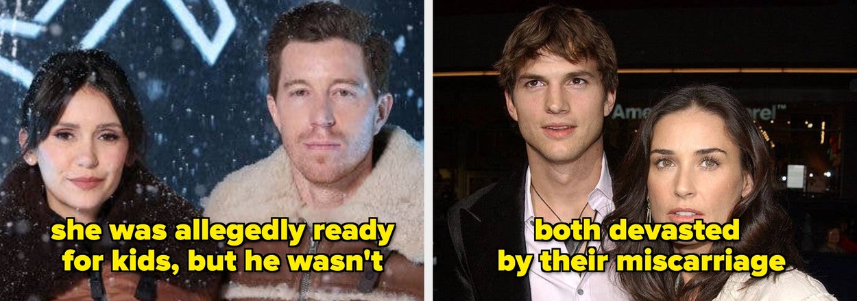 15 Celeb Couples Who Broke Up Over Not Wanting Or Not Being Able To Have Kids