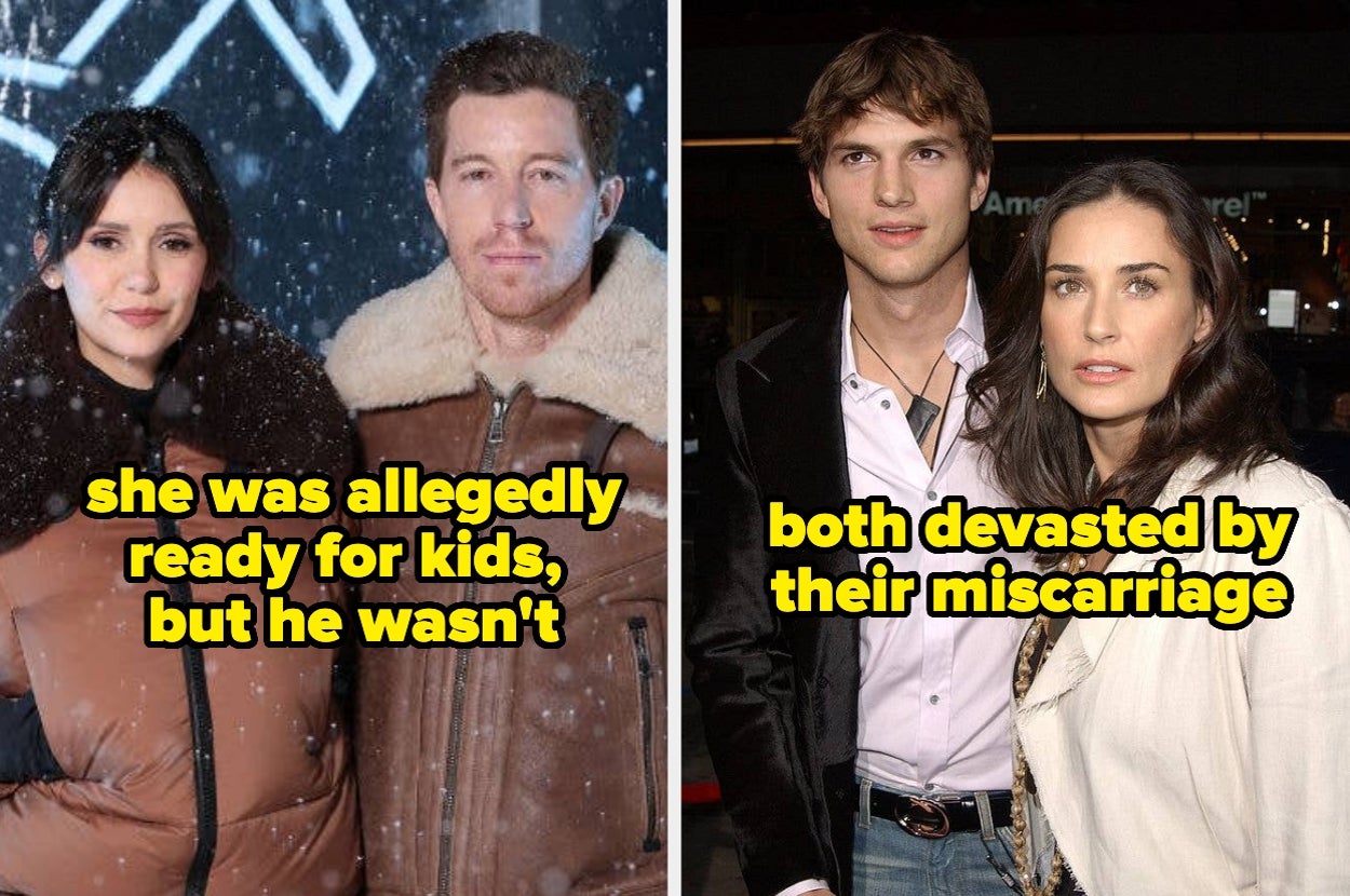 15 Celeb Couples Who Broke Up Over Not Wanting Or Not Being Able To Have Kids