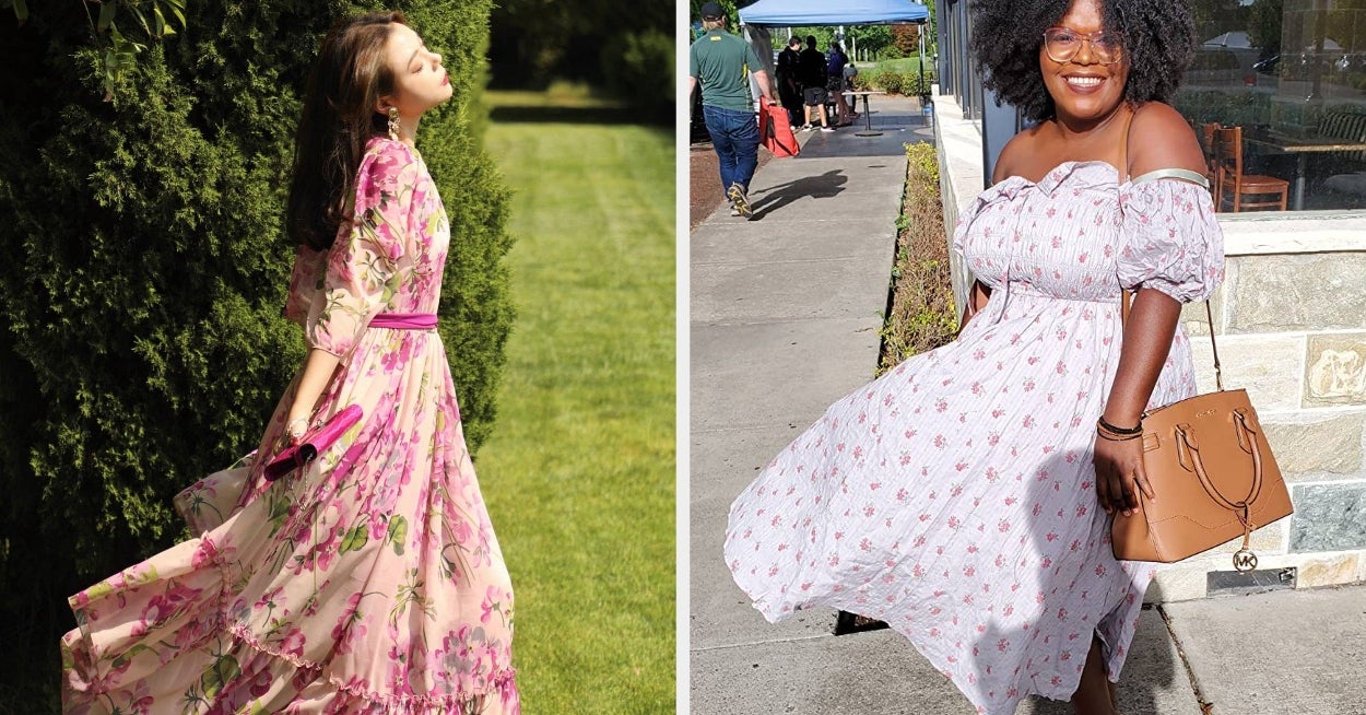 22 Flowy Dresses That Give “Running In A Field” Realness