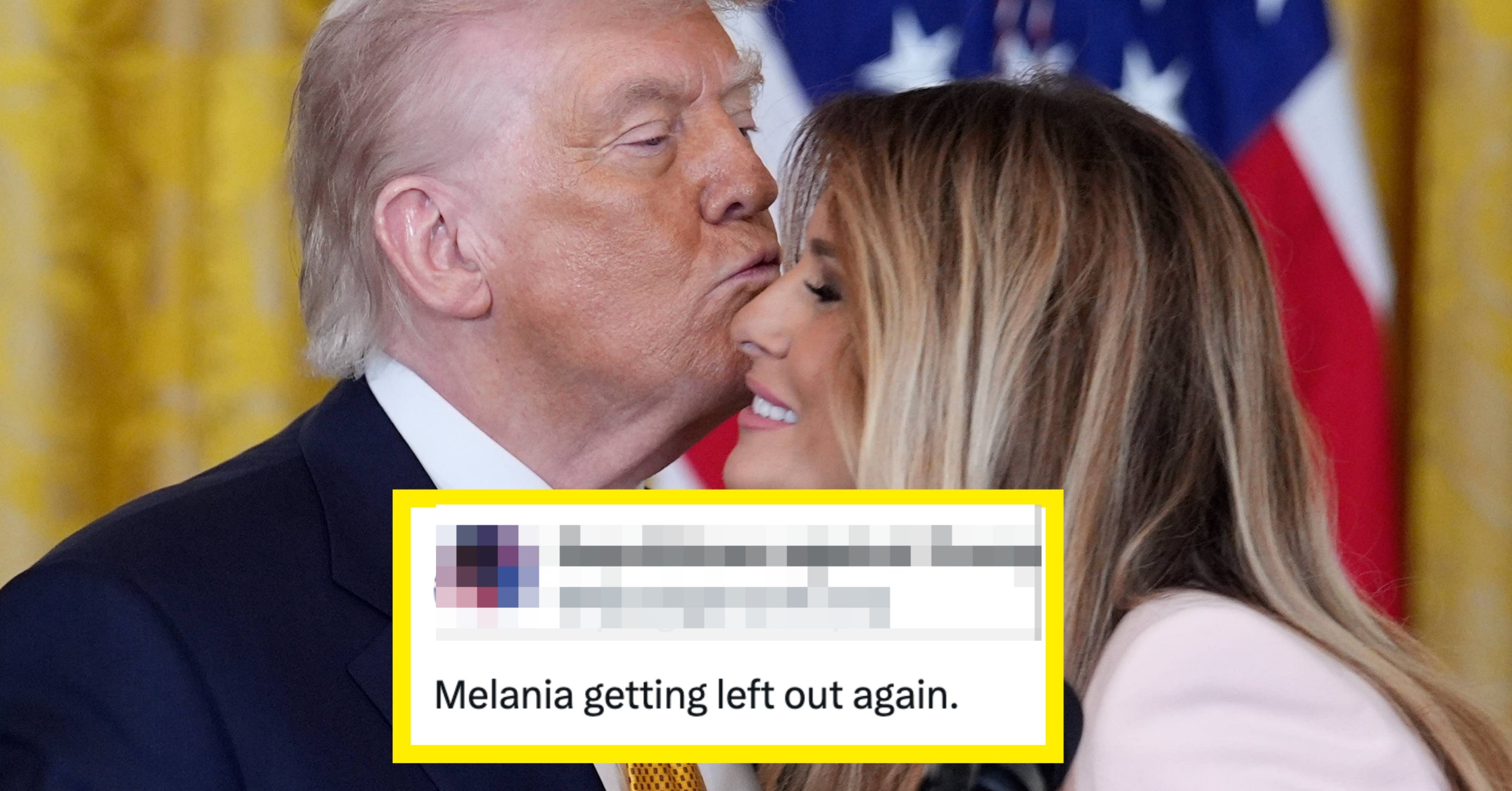 "Melania Getting Left Out Again": Donald Trump's "Insane" Mother's Day Message Is Going Viral