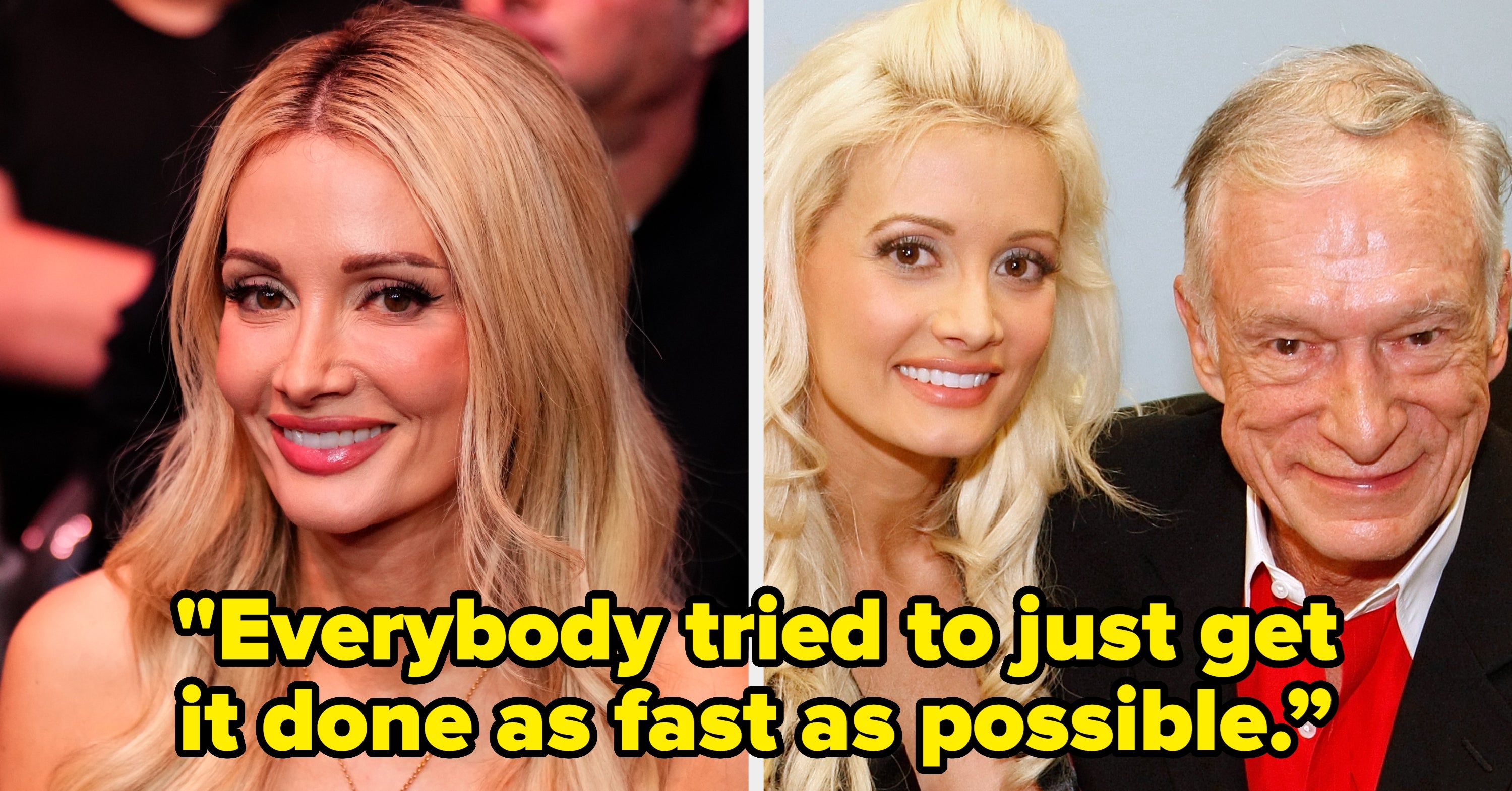 Here's What Holly Madison Had To Say About The "Really Weird" Group Sex Nights At The Playboy Mansion
