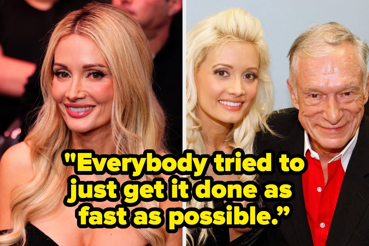 Breaking News Holly Madison Got Real About "Really Weird" Group Sex Nights At The Playboy Mansion "Nobody liked it." Larry Fitzmaurice •  just now