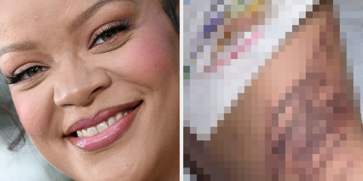 Rihanna's Scribble Tattoo Goes Viral