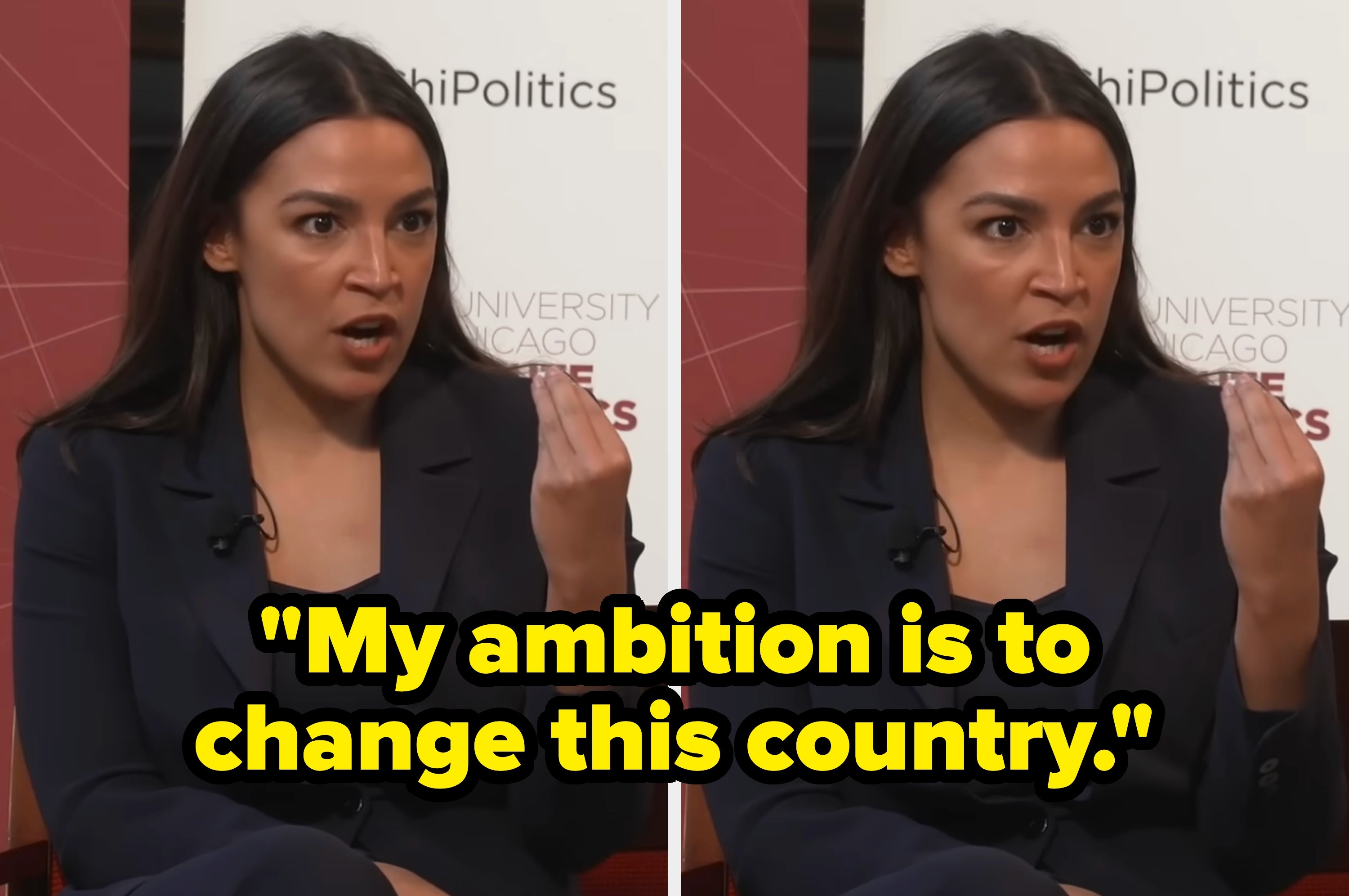 buzzfeed.com - Michaela Bramwell - This Clip Of AOC's Powerful Answer About Her Political Future Is Going Viral
