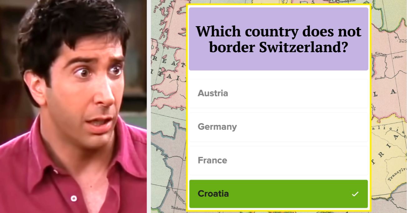 You're A Cerified Geography Expert If Can Identify At Least 15/20 Of The Countries In This Borders Quiz