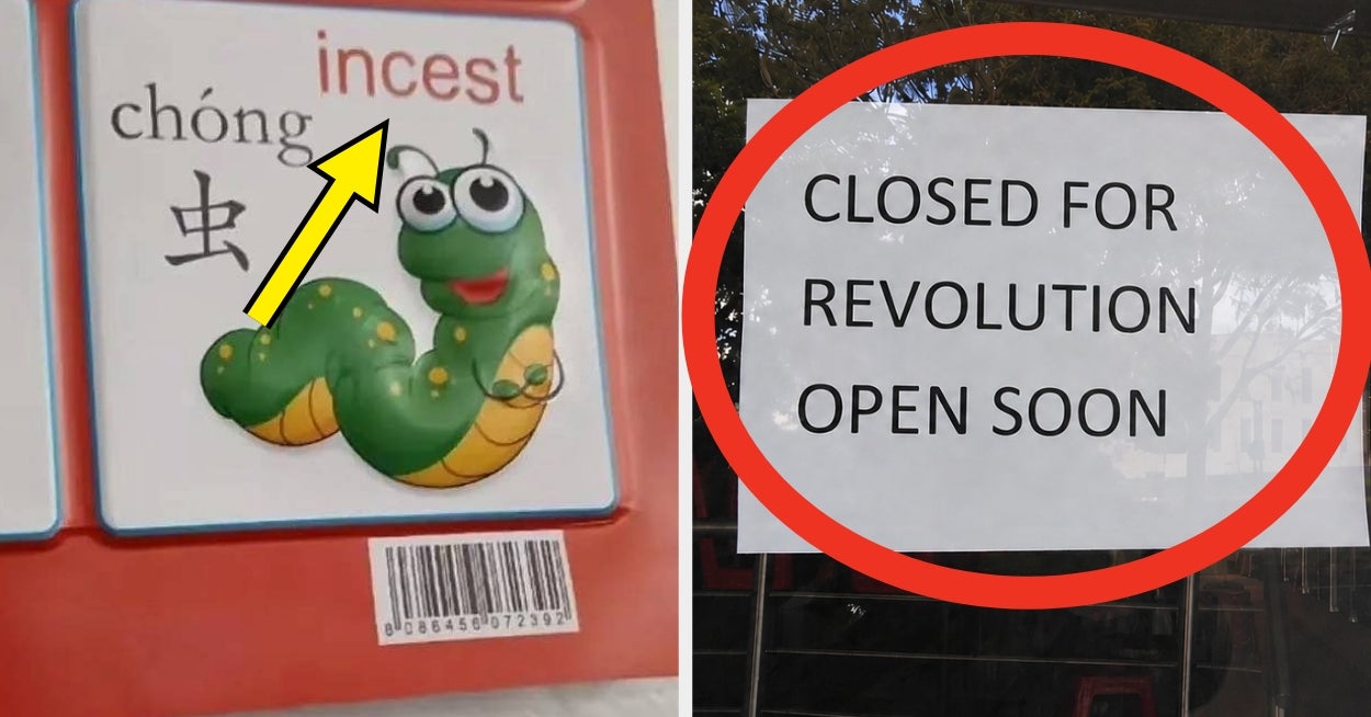 53 Hilarious Translation Errors That Were Honestly Better Than What They Were Originally Trying To Say