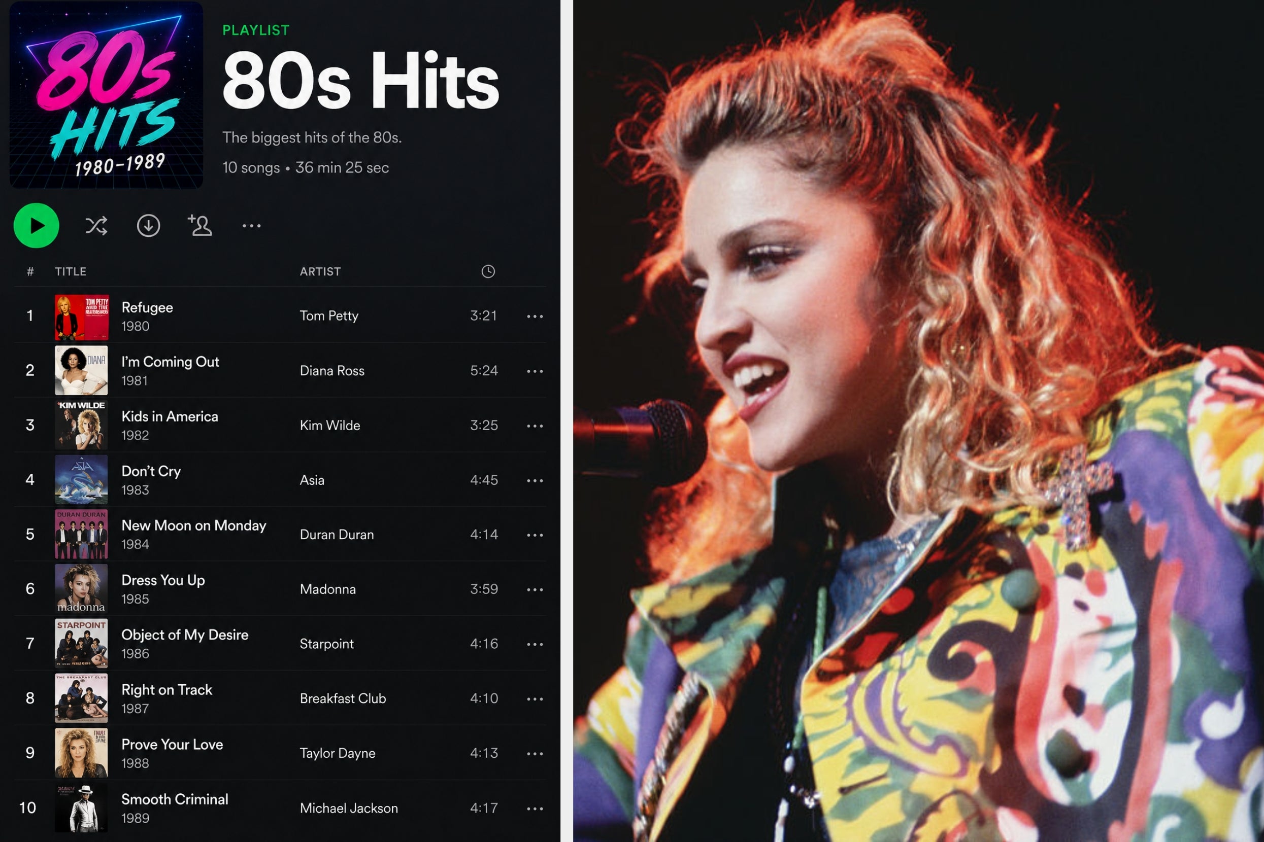 Breaking News Pick Your Favorite Top 10 Hits From The '80s And I'll Make You A Mixtape From The Bottom 10 Hits On The Billboard Top 100 '80s music is the best! jbennett300 •  just now