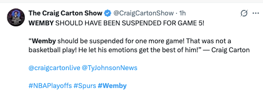  NBA Playoffs, Spurs, Wemby