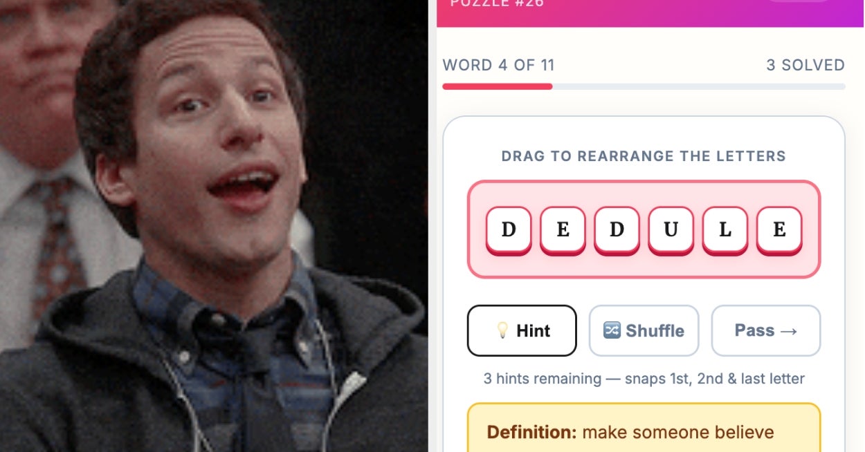 If You Can Solve These Scrambled SAT Vocabulary Words, You're Officially A Verbal Genius