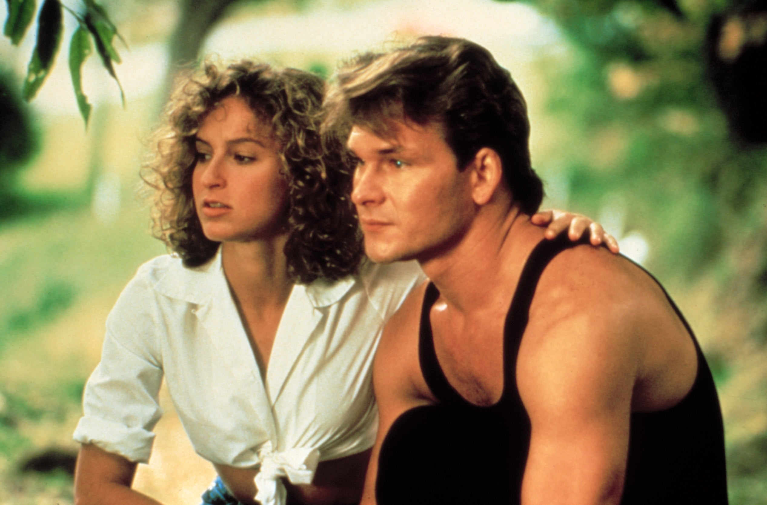 Two actors from a classical movie beryllium intimately outdoors. One wears a sleeveless top, and the different a tied shirt, some appearing engaged successful a thoughtful moment