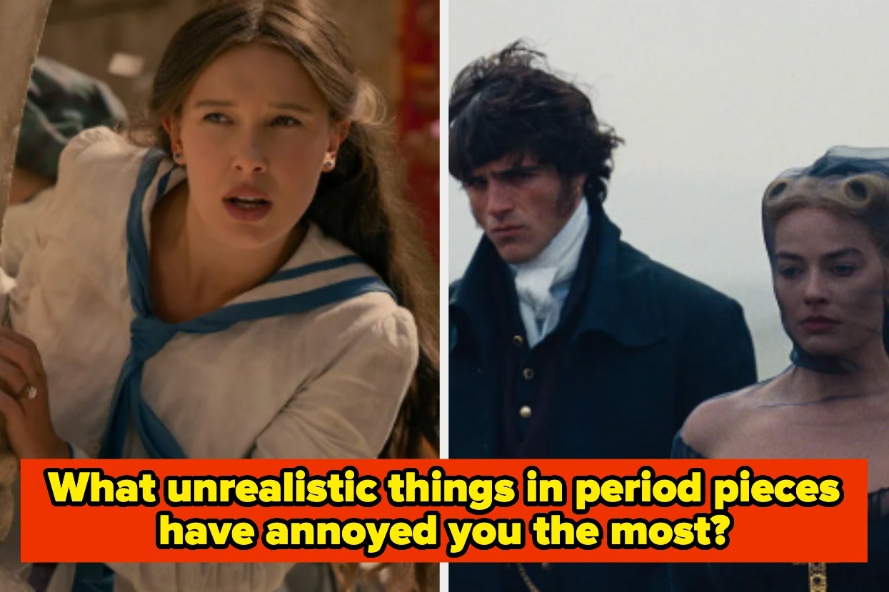 Breaking News Tell Us The Unrealistic Things In Period TV And Movies That Took You Way Out Of The Moment What's the worst example of iPhone face? Jenna Guillaume •  2 hours ago