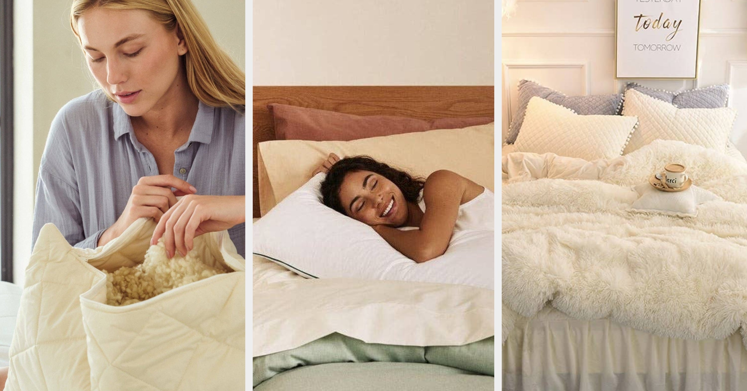 21 Comfortable Bedding Pieces That Reviewers Compare To Clouds