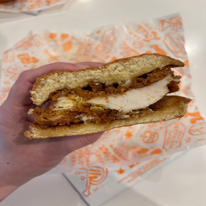 Popeyes honey bbq chicken sandwich