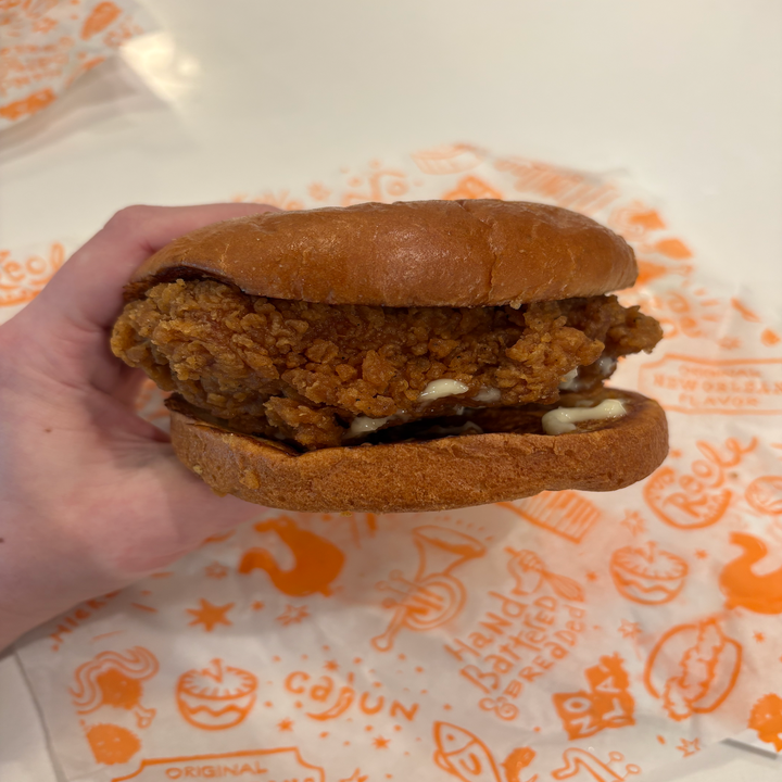 Popeyes honey bbq chicken sandwich